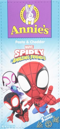 Annie's Marvel Spidey and His Amazing Friends Macaroni and Cheese, Pasta and Cheddar, 6 oz