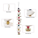 2 Pack Bird Toys with Cuttlebone, Parakeet Toys, Bird Beak Grinding Stone, Cage Accessories for Parakeets, Cuttlefish Bone for Budgies, Cockatiels, Lovebirds, Green Cheeks, Small to Medium Birds