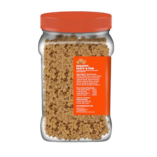 Buddy Softies Soft & Chewy Dog Treats Peanut Butter 20 oz. Jar