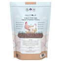 Mile Four Chick Grit for Baby Chicks - Chickens Age 0-8 Weeks, 100% Natural Mineral Chick Grit Quartzite, Poultry Grit Digestive Aid, USA Mined, 4 lbs