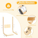 Cat Scratch Pad Felt Cat Scratcher for Indoor Cats Scratching Board Scratchers for Large Cat Scratch Furniture Protector with Ball Kitten Toys L Shape 26.8 Inch Grey