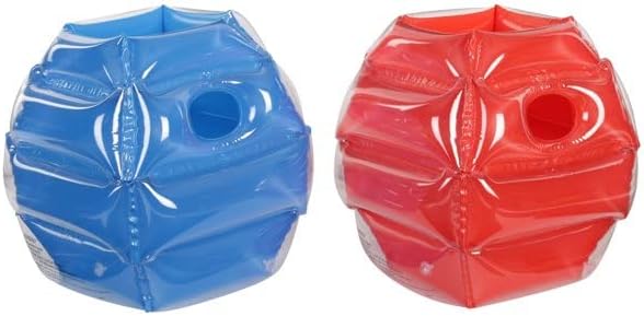 BANZAI: Bump N' Bounce Body Bumpers, A Game of Bumping & Bopping, 2 Bumpers Included in Red & Blue, Fun & Safe Cushion Inflatable Surface, For Ages 4 and up