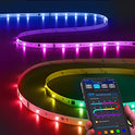 Govee RGBIC LED Strip Lights, Smart LED Lights for Bedroom, Bluetooth LED Lights APP Control, DIY Multiple Colors on One Line, Color Changing LED Strip Lighting Music Sync, Home Decor, 16.4ft