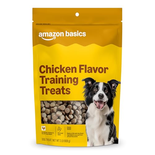 Basics Chicken Flavor Training Treats for Dogs, 2 lb. Bag (32 oz) (Previously Wag)