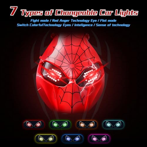 S-pider Rc Gesture Sensing Stunt Car Toys for Boys 3-14 Years Old, Drift Hand Control Remote Control Cars with Light & Music, 360°Rotation Double Side Cars Birthday Gifts for Kid Age 4 5 6 7 8 9 10 11