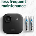 Blink Outdoor 2K+ (newest model) — Wireless smart security camera, 2K video resolution, enhanced audio, two-year battery. Required Sync Module not included — Add-On (Black)