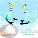 Don't Let The Pigeon Drive The Bus 12'' Pigeon Plush Toy Soft Stuffed Bird Stuffed Animal Toy for Kids Boys Girls Gifts, Home Decor Plushies