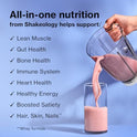 BODi Shakeology Whey Protein Powder Blend - Gluten Free, Superfood Protein Shake with Vitamins and Minerals - Helps Support Healthy Weight Loss, Lean Muscle Support, Gut Health - Vanilla, 30 Servings