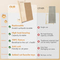 Natural Cork cat Scratching Post-Cat Scratchers- Scratch Pads for Indoor-Cats Scratching Board-cat ramp-cat Scratch Cardboard with Toy,Replaceable use-Eco-Friendly Sustainable-cat Gifts