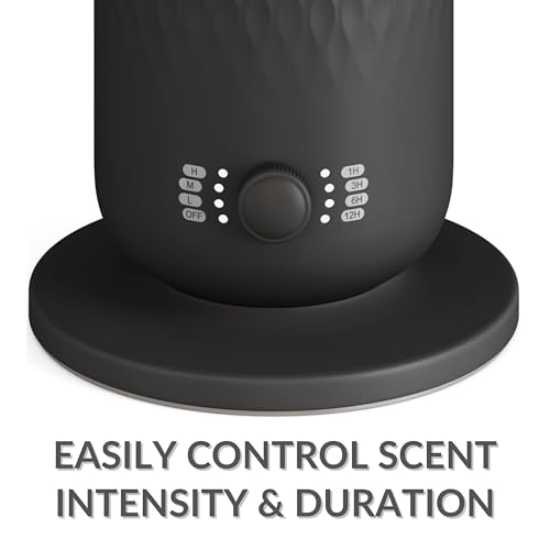 The AirScent Waterless Diffuser - Cold Air Scent Diffuser Oil Machine for Homes, Offices, Hotels and Spas - Aromatherapy Diffuser for Aesthetic Scenting - Black - 4.05 Oz - Fragrance Not Included