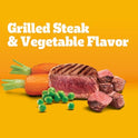 Pedigree Dry Dog Food for Adult Small Dogs, Grilled Steak and Vegetable Flavor, 14 lb. Bag