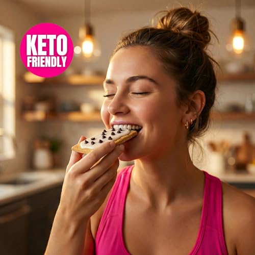 Legendary Foods 22g Protein Pastry 0g Added Sugar, Low Carb, Gluten Conscious, Keto Snack, Ideal for Glucose Management, Includes Whey Protein Isolate, 8 Pack Campfire S'mores