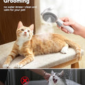 Cat Steam Brush, Brushes for Indoor Cats with Release Button, Dual Speed Spray USB Rechargeable Grooming Supplies, Cat Brush for Shedding Suitable for All Long-haired and Short-haired Pets