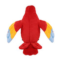 Talking Macaw Parrot Repeat What You Say Stuffed Animal Plush Toy Electronic Record Animated Bird Shake Wings Speaking Parrot Pet Plush Interactive Toys for Kids Boys Girls Christmas Birthday Gift