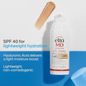 EltaMD UV Daily Tinted SPF 40 Face Sunscreen Moisturizer