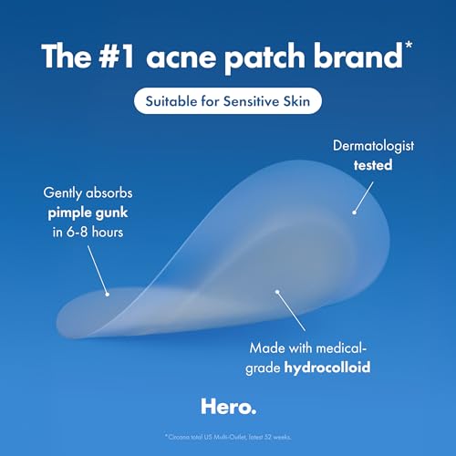 Mighty Patch™ Invisible+ Patch - Daytime Hydrocolloid Acne Pimple Patches for Covering Zits and Blemishes, Ultra Thin Spot Stickers for Face and Skin (24 Medium and 15 Small Patches)