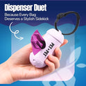 PET N PET Poop Bags for Dogs, 288 Count Lavender Scented Dog Waste Bags with Leash Dispenser, USDA Certified 38% Plant Based & 62% PE Dogs Waste Bag