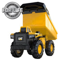 Cat Construction Toys, Steel Dump Truck 16" - Real Steel Body, Working Dump Bed, Oversize All-Terrain Wheels, Heavy-Duty Construction Vehicle for Indoor/Outdoor Play, Kids Ages 3 +