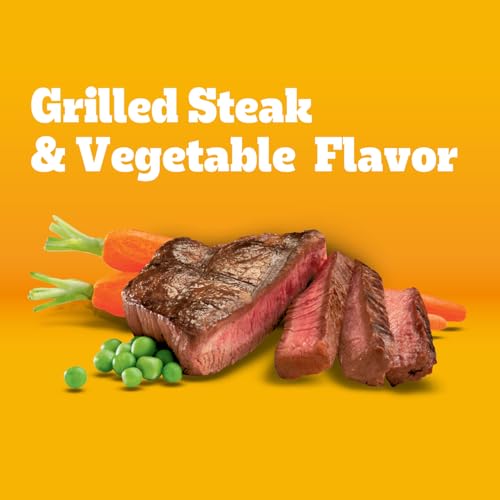 Pedigree Adult Dry Dog Food, Complete Nutrition, Grilled Steak & Vegetable Flavor, 18 lb. Bag