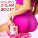 Peach Perfect Creatine for Women – Micronized Creatine Monohydrate Powder with BCAA & Collagen for Glute Strength Support, Boosts Energy, Focus, Strength, and Endurance – Pink Lemonade, 30 Servings