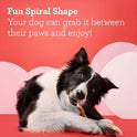 DreamBone Spirals Variety Pack Chews for Dogs, Treat Your Dog to Easy-to-Digest Rawhide-Free Chews Made with Chicken, Beef or Pork, 32 Count