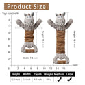 Tug of War Dog Toy, Crinkle Dog Toys for Large Dog, Soft Dog Plush Toy with Squeaky, Stuffed Animal for Dogs (Tug Series, Donkey)