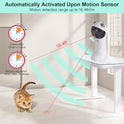 TBTeek Cat Toy, Automatic Motion-Activated, 5 Fun Patterns, 4 Speed Modes, Adjustable Light Angles, Random Rotating Trajectory, Rechargeable