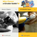 [PETHROOM] Cat Nail Clipper Trimmer for Indoor Cats with Circular Cut Hole (2mm) | Premium Sturdy Stainless Steel Blade Cat Claw | Safe, Easy, Accurate, Quiet & Fast | Avoid Overcutting