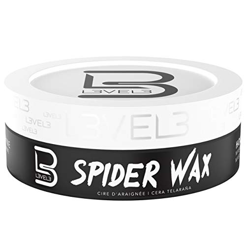 L3 Level 3 Spider Wax - Long Lasting and Strong Hold Improve your Hair Volume and Texture - Level Three Hair Wax for Men (150 ML)