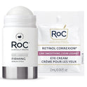 RoC Derm Correxion Retinol Firming Serum Stick with Antioxidants to Visibly Tighten and Firm Wrinkles and Laugh Lines 1.0 oz plus Retinol Eye Cream Packette