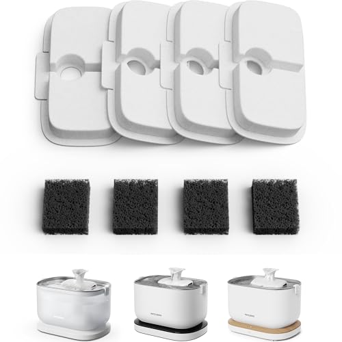 PETLIBRO 4 Packs Replacement Filters for Dockstream Cat
