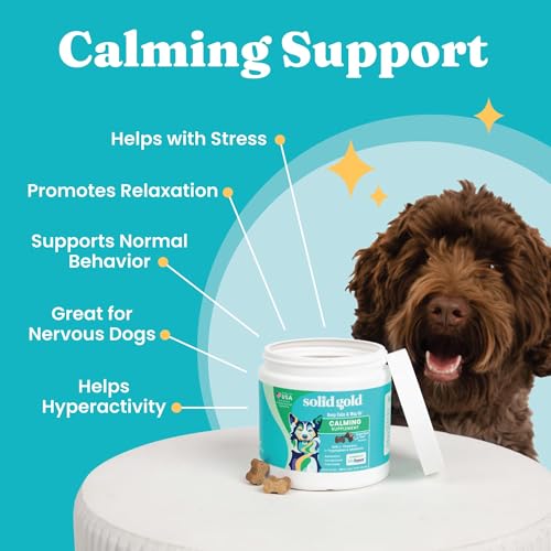 Solid Gold Calming Chews for Dogs, 120ct
