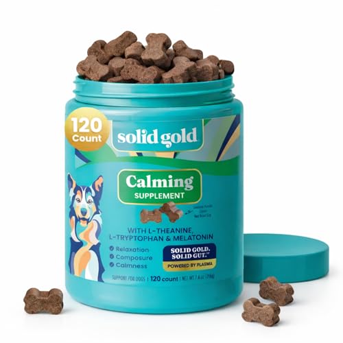 Solid Gold Calming Chews for Dogs, 120ct