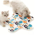Cat Toy Hide and Seek Interactive Cat Toy - Rechargeable Automatic Feather Wand with Bird Squeaky for Indoor Cats Increase Battery Capacity, cat Feather Toy with 2 cat Wands (Colorful)