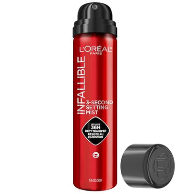 L'Oreal Paris Infallible 3-Second Setting Spray Mist, 1.76oz