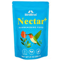 BIRDBROS Hummingbird Nectar Powder Nectar+ Hummingbird Food for Feeders – All-Natural, Dye-Free, No Boil, Easy Mix – Pure Cane Sugar, Hummingbird Feeder Refill, Made in USA – Makes 96 oz