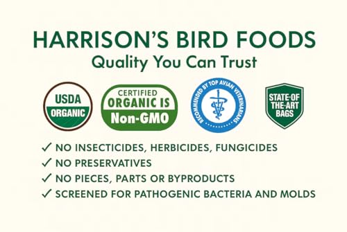 Harrison's Bird Foods Nuggies Treats - A Revolutionary High Potency Nuggets Treat Designed to Support Bird Health and Diet Transitions, 196g