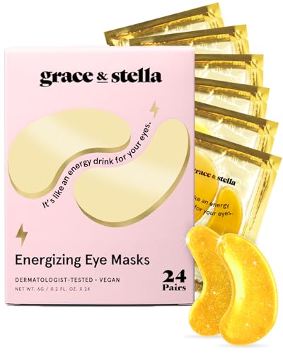 grace & stella Award Winning Under Eye Mask, Gold