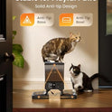 oneisall Automatic Cat Feeder for 2 Cats, 20 Cups/5L Automatic Cat Food Dispenser for Small Pets Indoor, Timed Cat Feeder for Dry Food