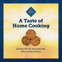 Blue Buffalo True Chews Dog Treats Made in the USA with Natural Ingredients Chicken Pot Pie