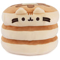 GUND Pusheen the Cat Pancake Squisheen Plush, Squishy Toy Stuffed Animal for Ages 8 and Up, Brown, 6”