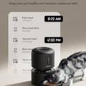 PETLIBRO Automatic Cat Feeder – 3L Programmable Pet Food Dispenser with Airtight Storage, Timed Portion Control, Voice Meal Call & Dual Power Supply, Clog-Free Healthy Feeding for Cats & Small Dogs