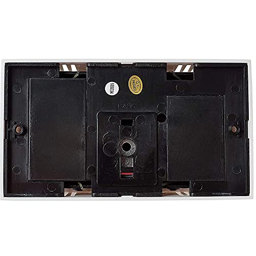 Newhouse Hardware White 2-Note Wired Mechanical Door Bell Chime CHM1