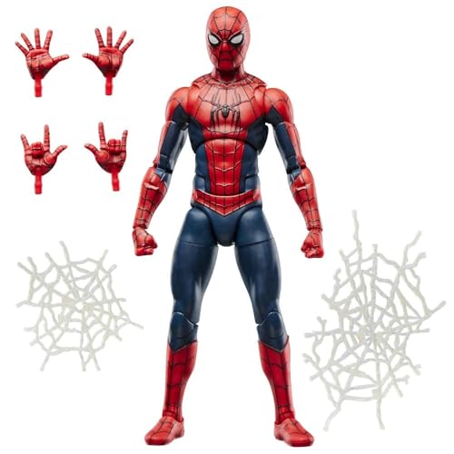 Marvel Legends Series Spider-Man, Spider-Man: Brand New Day Collectible 6-Inch Action Figure Set