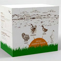 Classic Flock 11 lb Black Soldier Fly Larva - BSFL is a high Calc-Rich Chicken Feed with More Calcium Than mealworms.It is a Pure Natural Food that Provides high Protein for Chickens and Birds