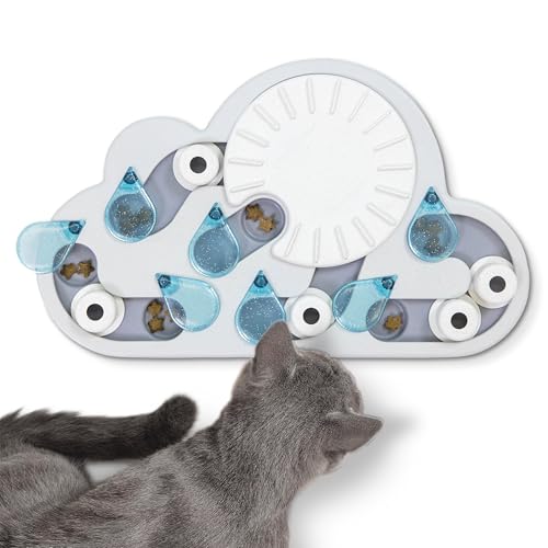 Catstages Nina Ottosson Rainy Day Puzzle & Play Cat, 13.8in