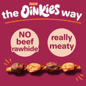Hartz Oinkies Hearty Kabobs Rawhide‑Free Dog Treats, High‑Protein, Long‑Lasting Highly Digestible Chews Made with Real Chicken, Duck, Sweet Potato & Carrot, 18 Count
