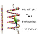 Rope Bungee Bird Toy, Small