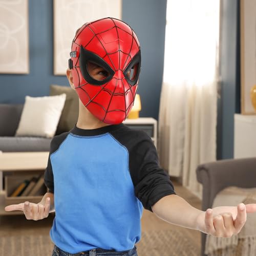 Marvel Spider-Man Glow FX Mask, Light-Up Role Play Toy, Super Hero Toys for Kids Ages 5+