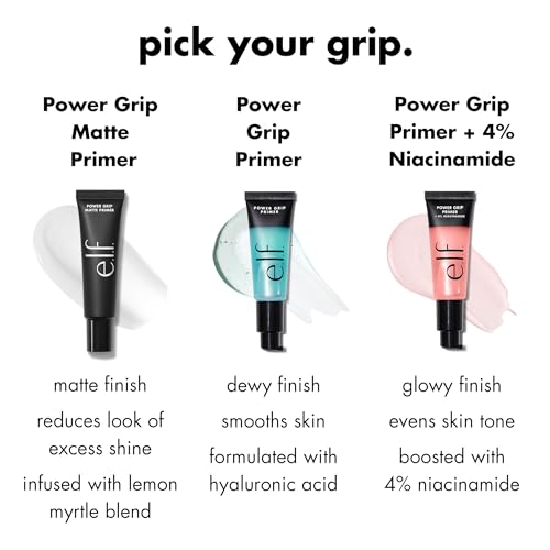 e.l.f. Power Grip r, Gel-Based & Hydrating Face r For Smoothing Skin & Gripping Makeup, Moisturizes & s, 0.811 Fl Oz (24 ml.)